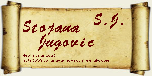 Stojana Jugović vizit kartica